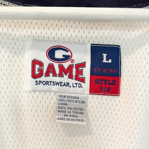 NWOT Game Sportswear Men’s Lightweight Zipper Jacket Style #618 - Picture 11 of 11